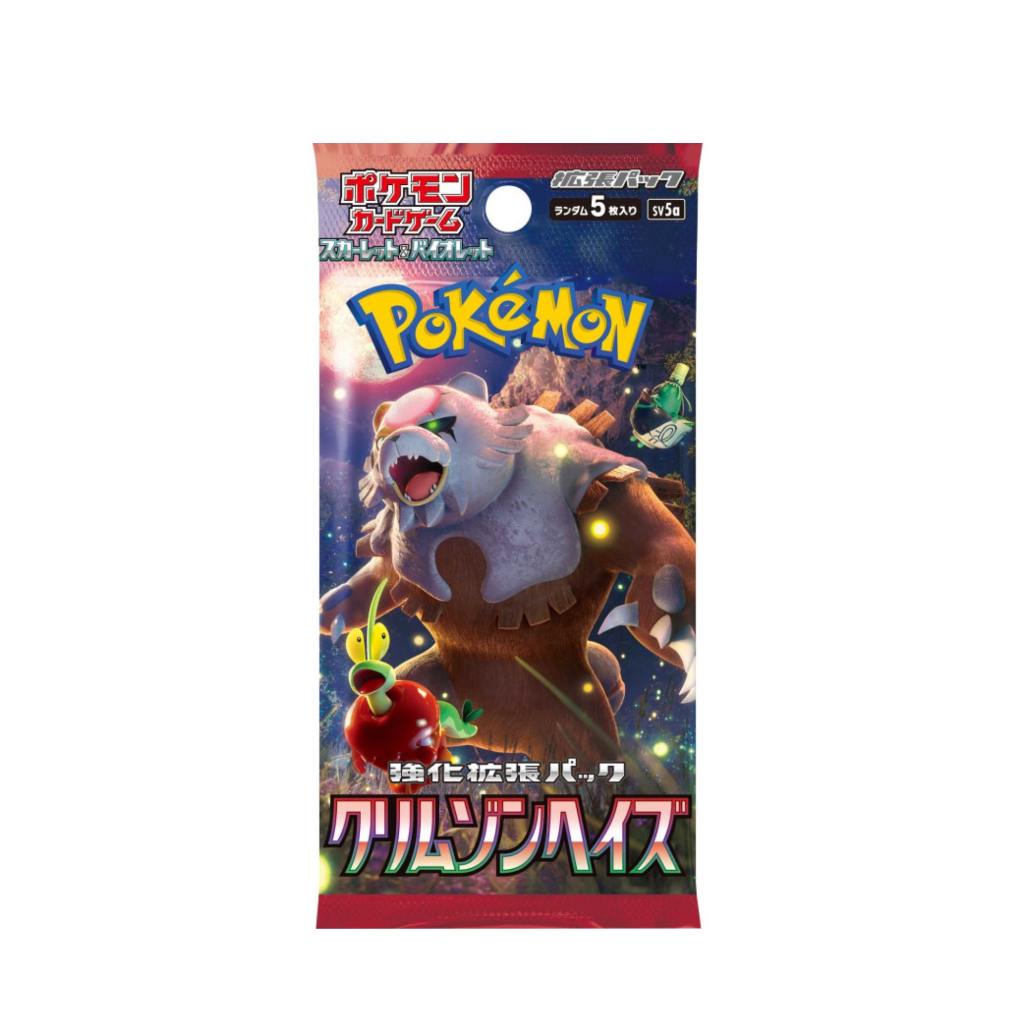 Pokemon TCG 日版 緋紅薄霧 擴張包