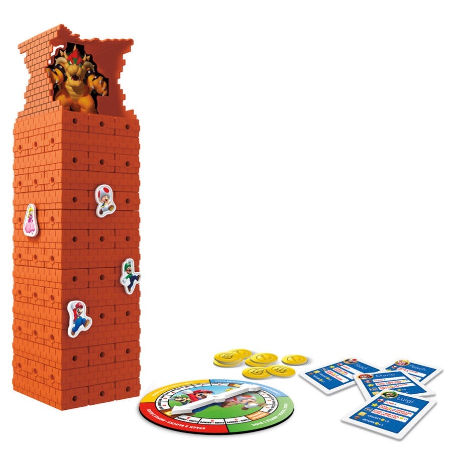【玩具研究中心】孩之寶 Jenga 層層疊 (超級瑪利歐版)