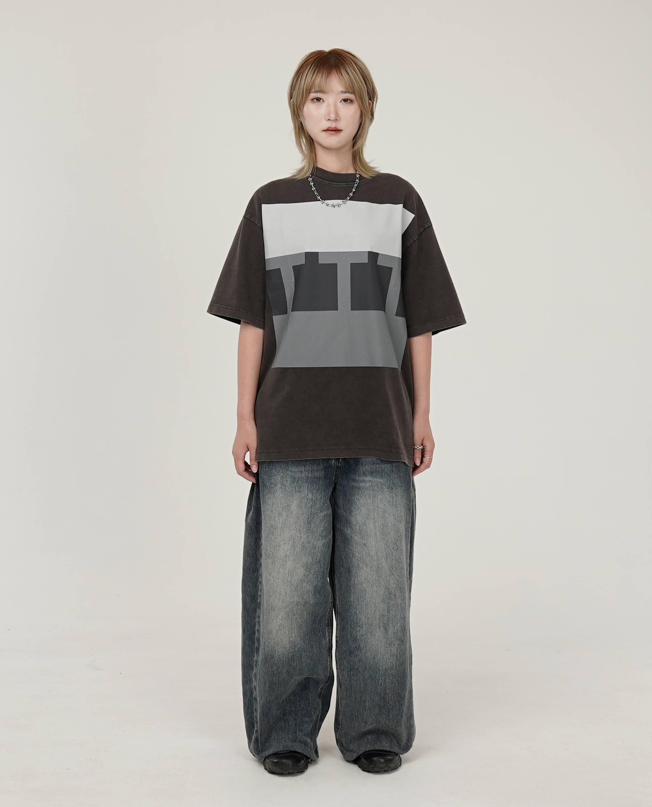 The Trilogy Tapes BLOCK T-SHIRT - 26SS