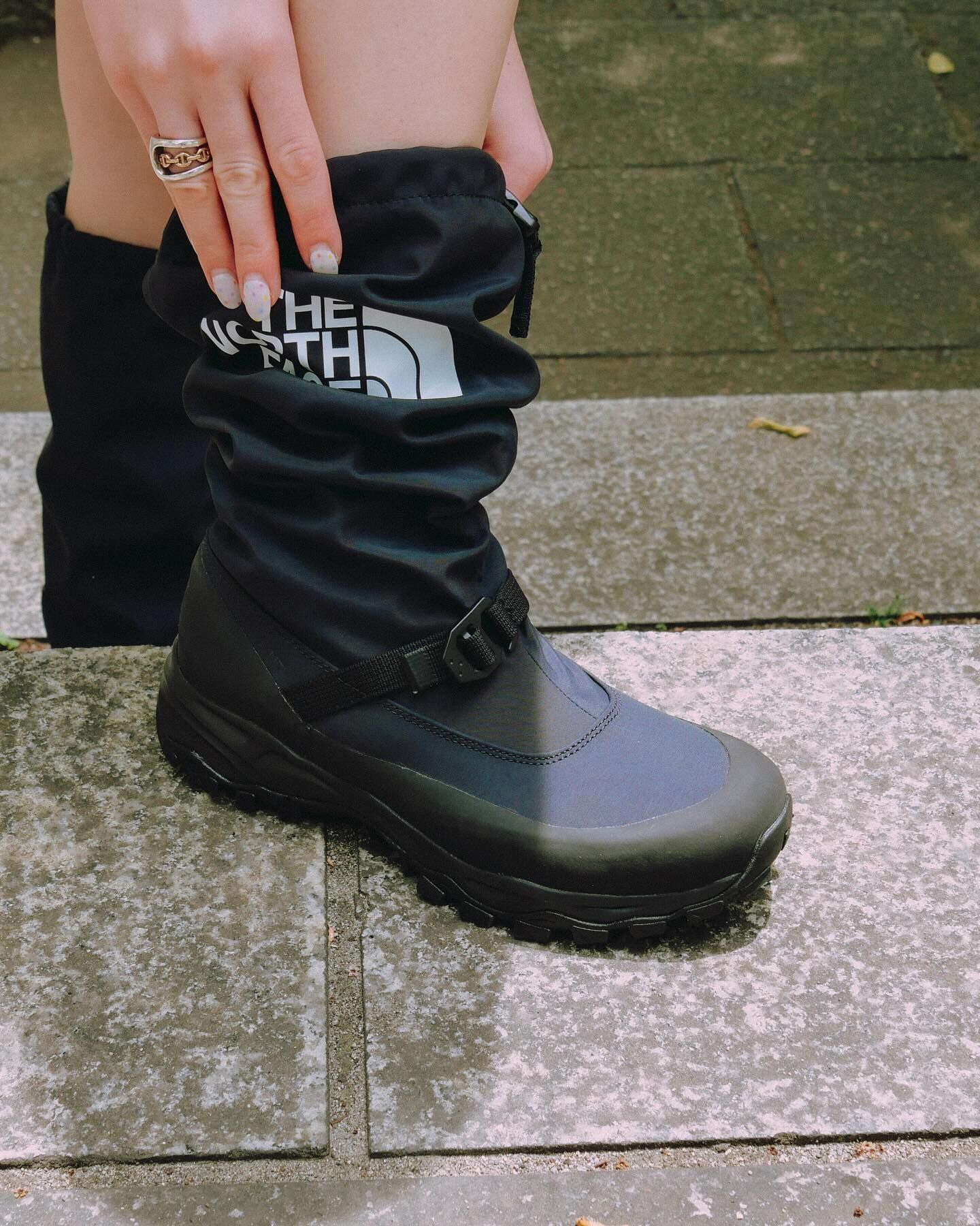 預購┃男女鞋 THE NORTH FACE Long Rain Boots WP 防水 雨靴 可收納
