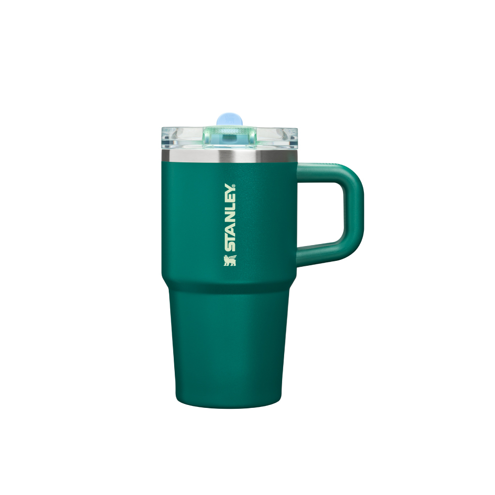 STANLEY 防漏吸管隨手杯 0.59L / 風暴綠