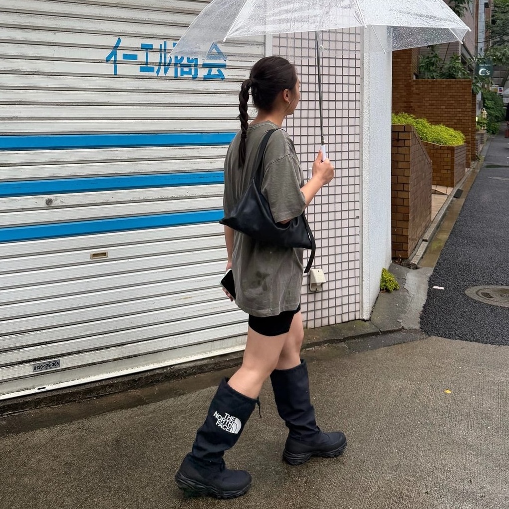 預購┃男女鞋 THE NORTH FACE Long Rain Boots WP 防水 雨靴 可收納