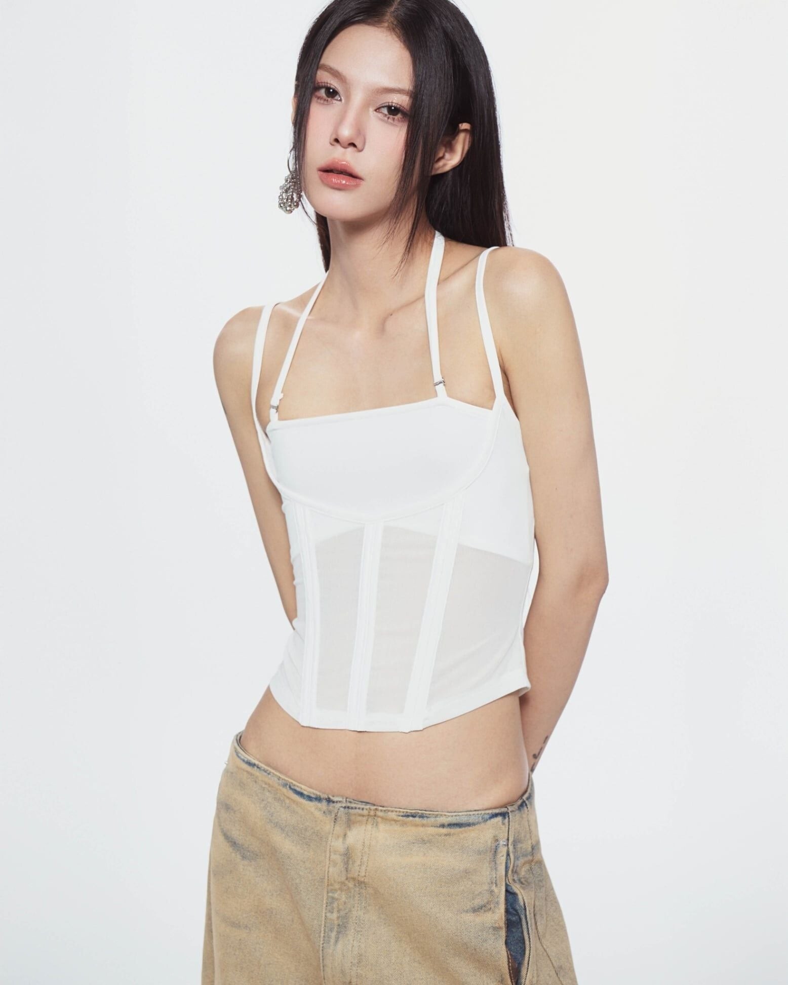 BUNNYHILL MELIOS MESH TOP  網紗束身抹胸網眼背心