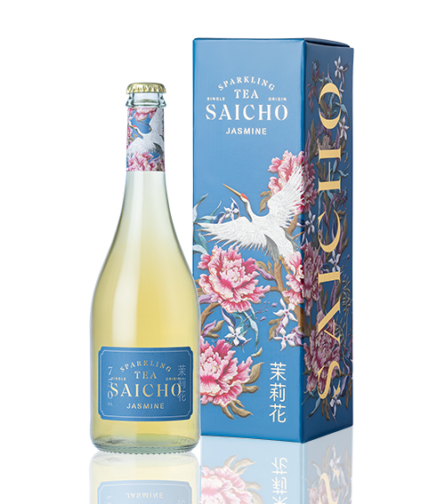 Saicho Jasmine Sparkling Tea (750ml) [With Gift Box]