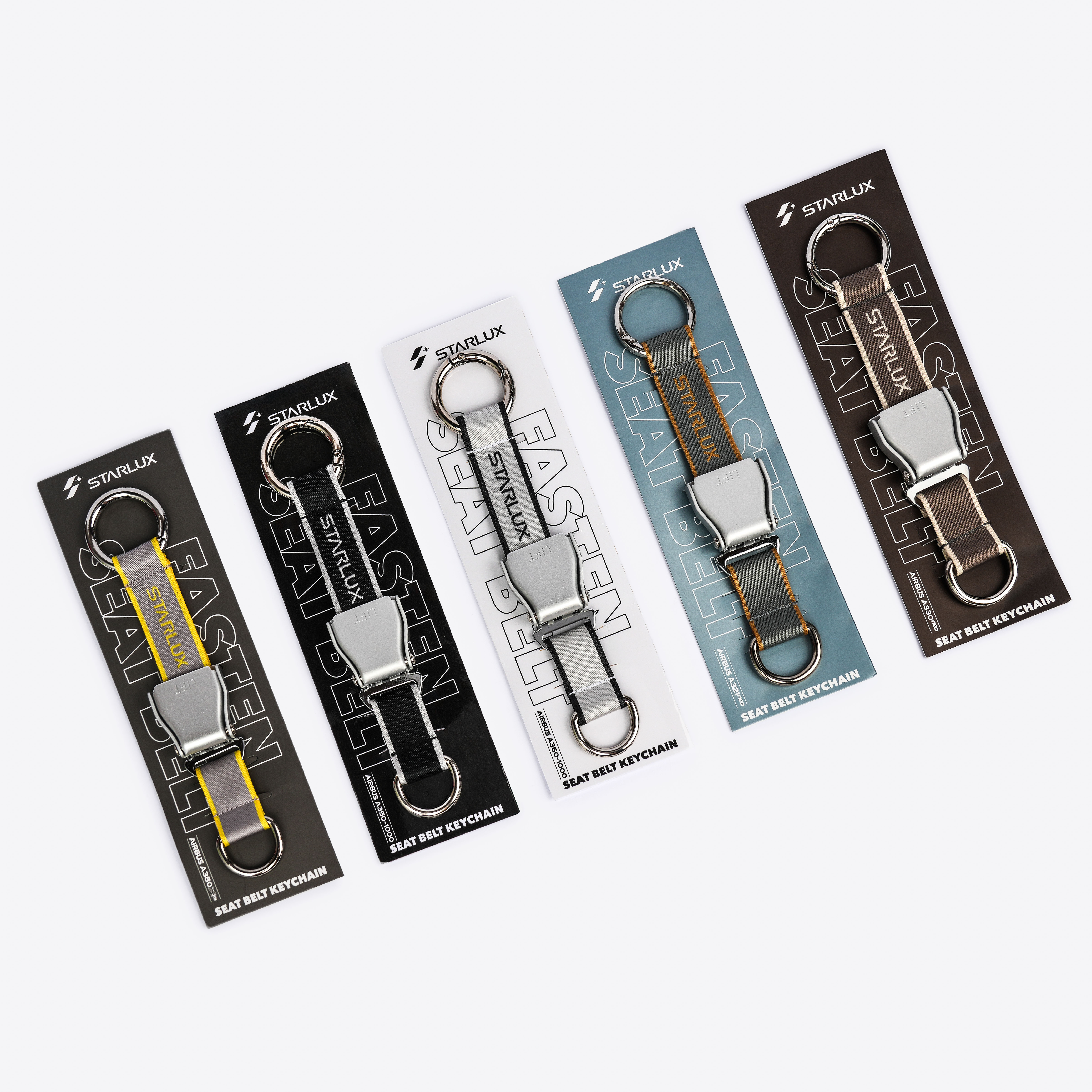 STARLUX｜A350-1000 Seatbelt Keyring