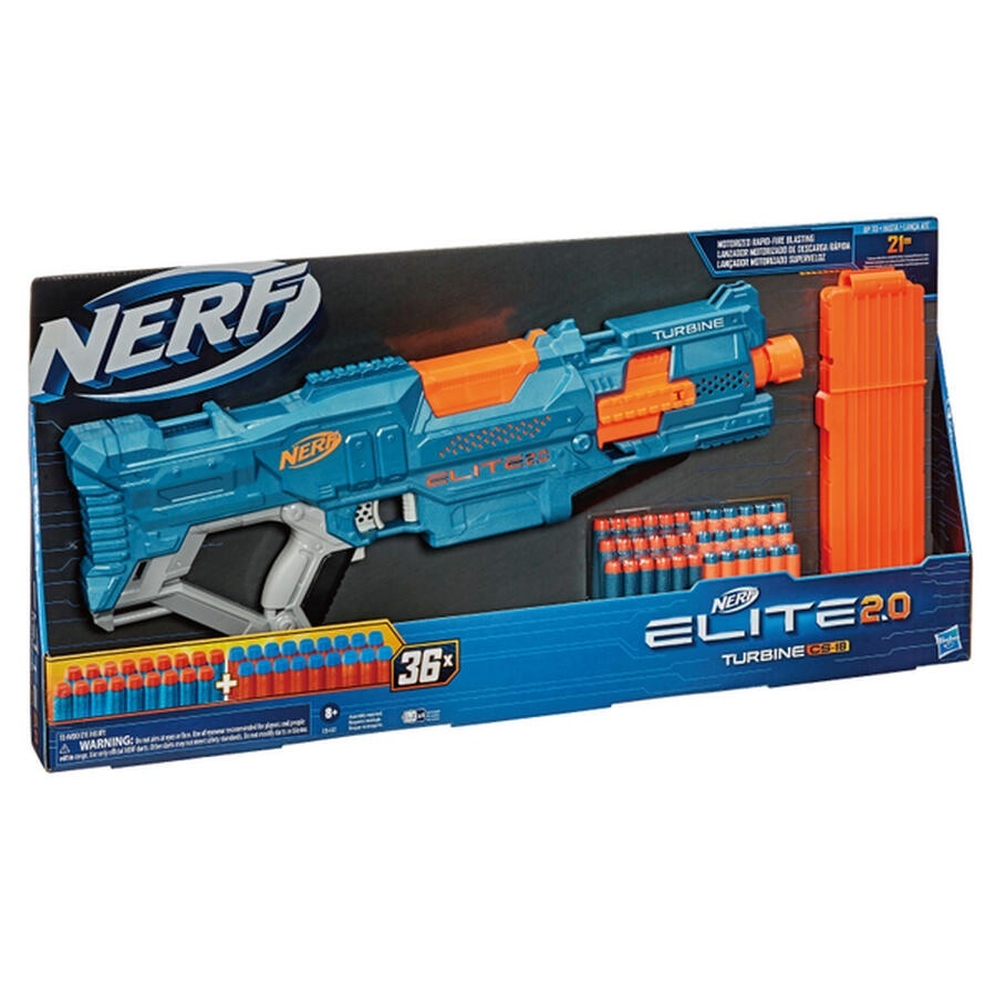 【玩具研究中心】孩之寶 NERF 菁英系列 快速連發CS 18