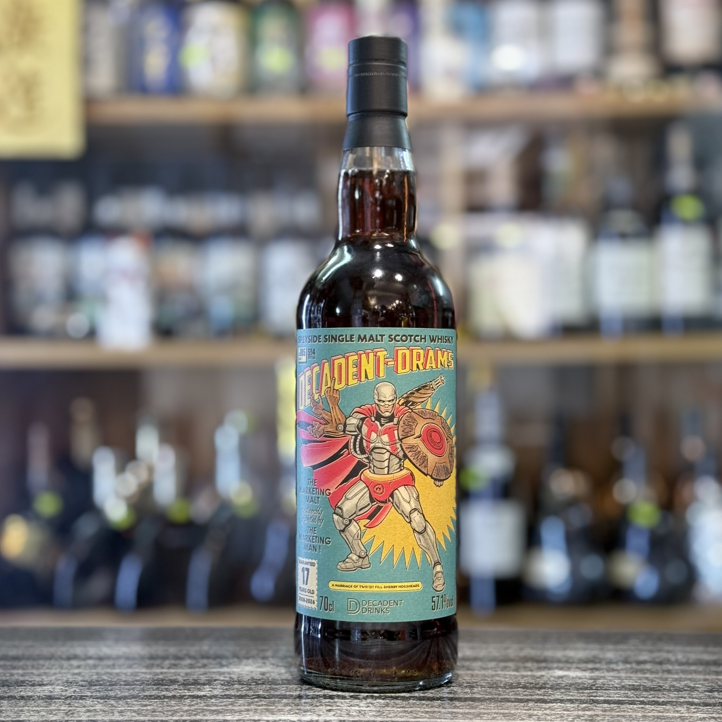 Decadent Drinks Marketing Malt (Macallan) 17 Year Old