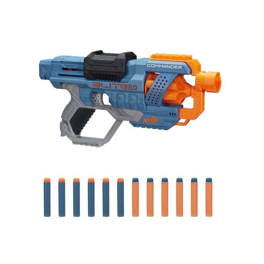 【玩具研究中心】孩之寶 NERF 菁英系列 指揮官 RD 6