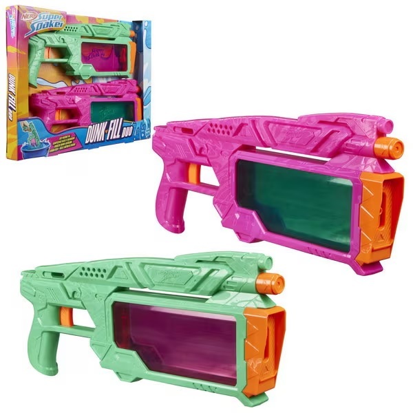 【玩具研究中心】孩之寶 NERF 大容量水槍套裝