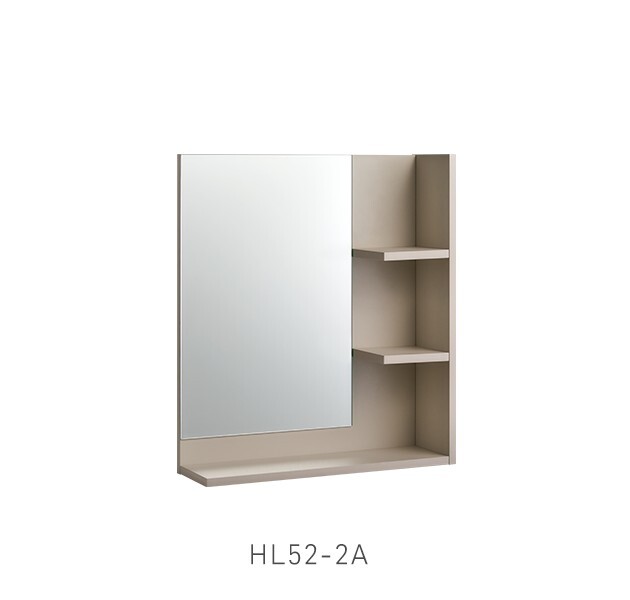 京典衛浴 開放式鏡面收納櫃HL52-2A /HL52-2B