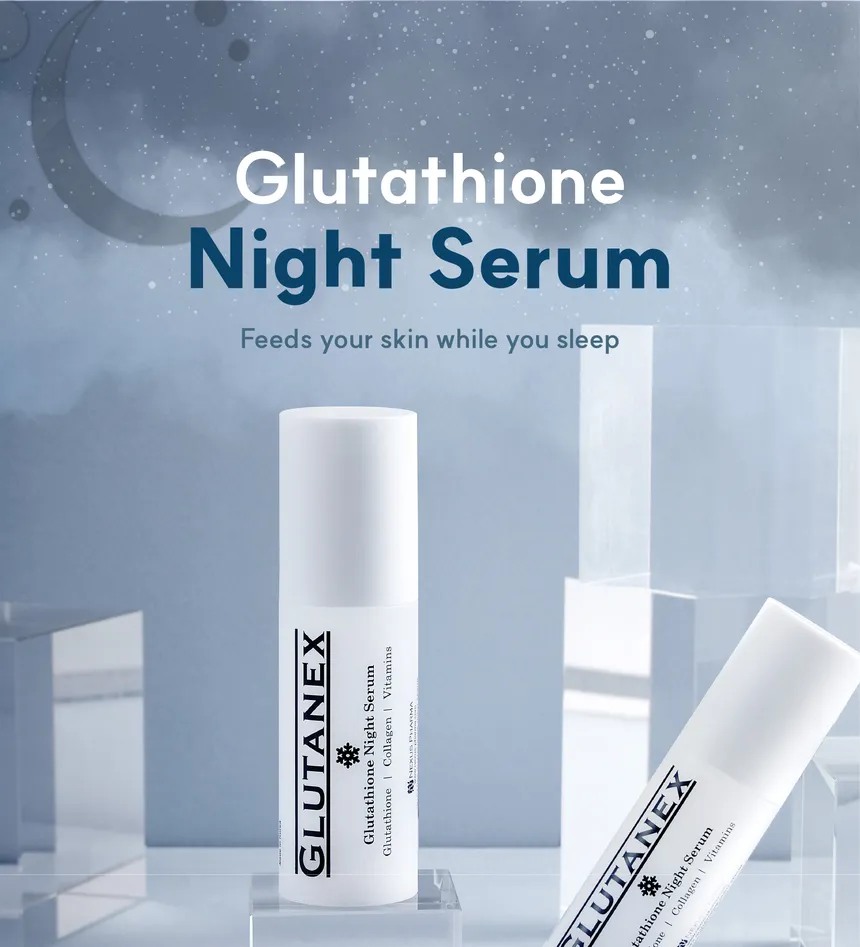 【直播】Glutanex LX0604515 99%高濃度穀胱金肽+抗皺晚間緊緻逆齡精華 30ml