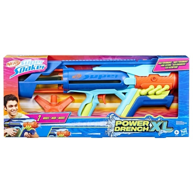 【玩具研究中心】孩之寶 NERF 超威水槍系列 超強水力XL激戰款