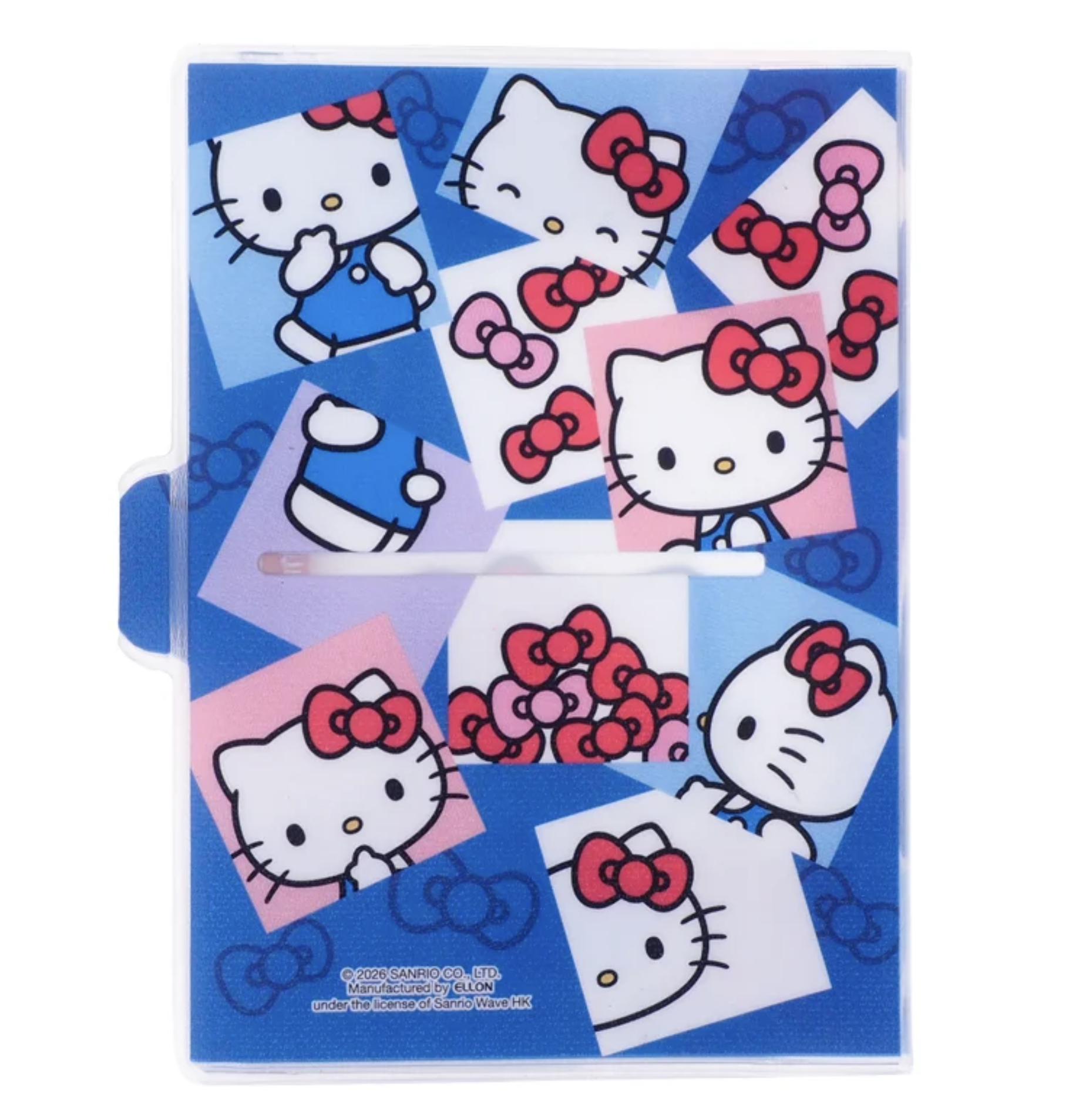 Hello Kitty PVC面証件套 閃紗料 9-5479-41