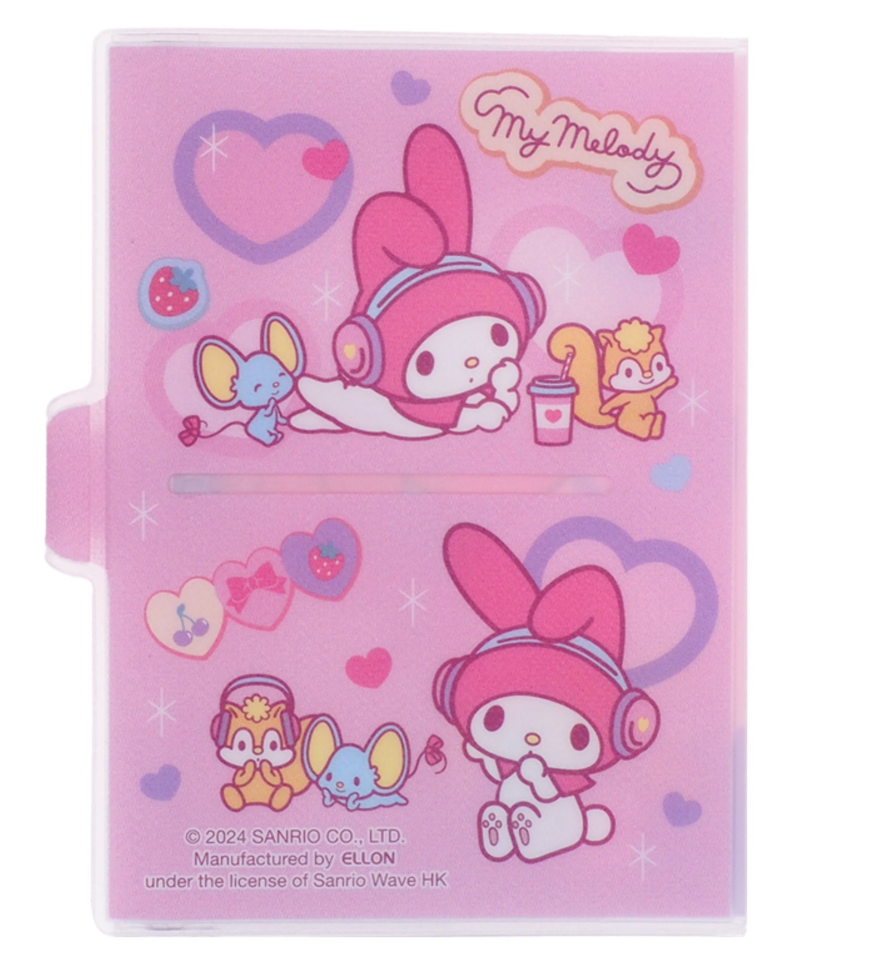 My Melody PVC面証件套 閃紗料 9-5479-36