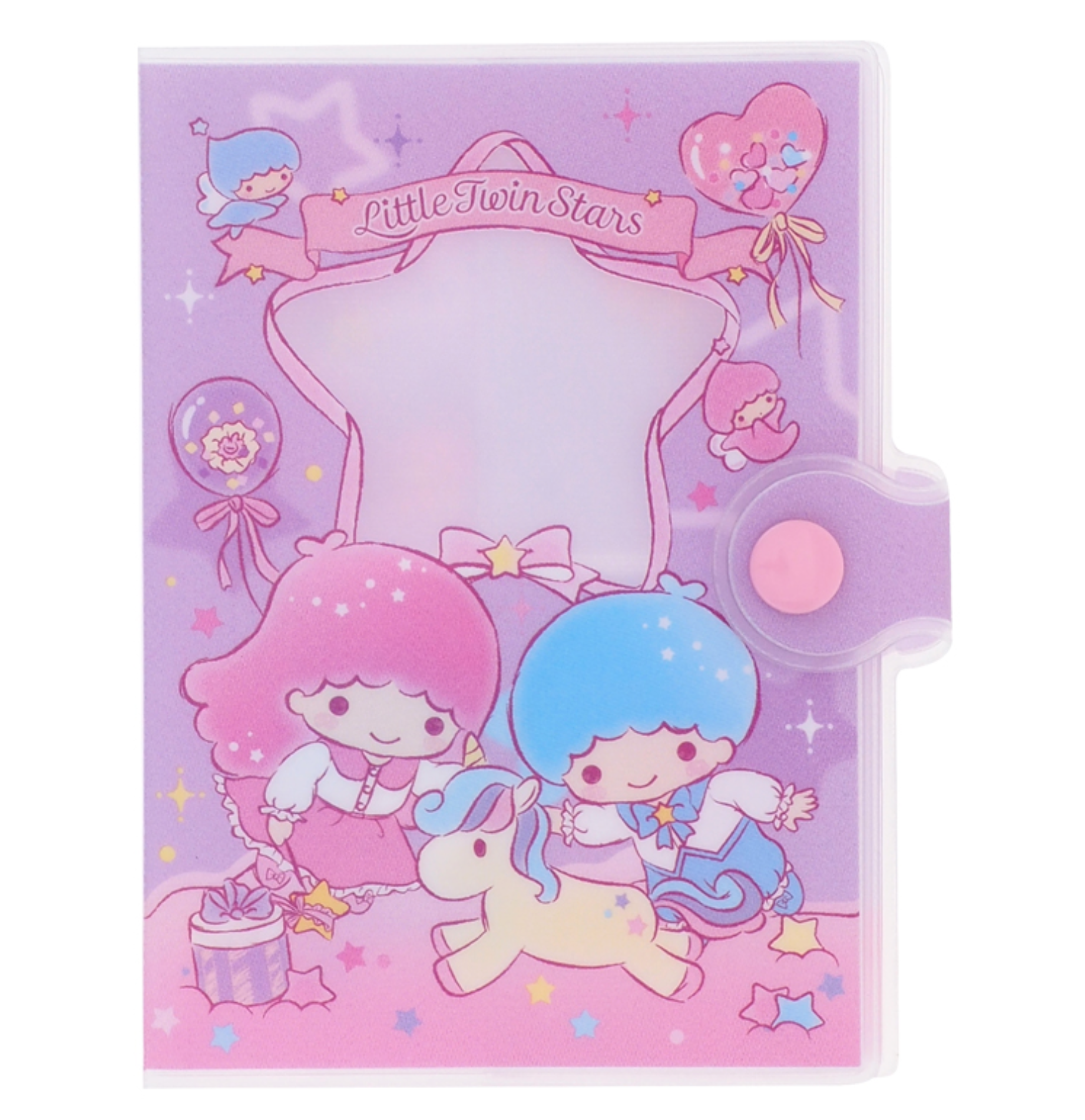 Little Twin Stars PVC面証件套 閃紗料 9-5479-38
