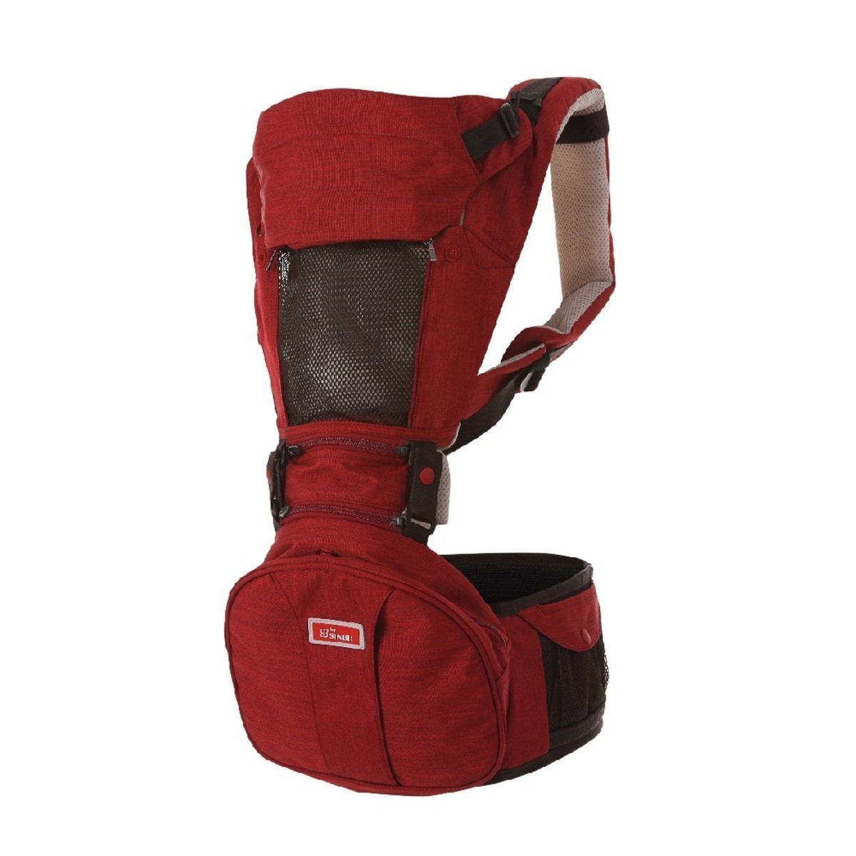 【SINBII】EZBAG 2.0 Hipseat Carrier (Red) (Included drooping pads)