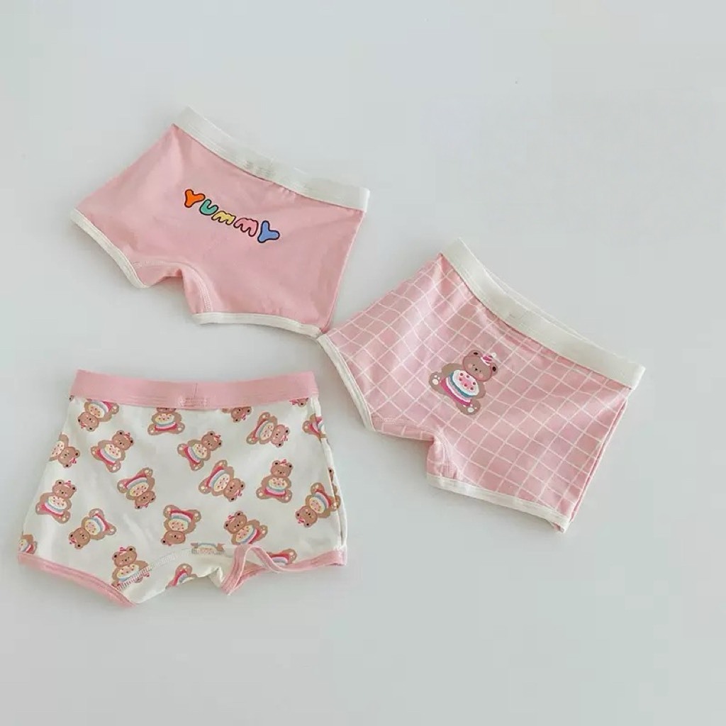 小熊YUMMY 內褲組｜女寶