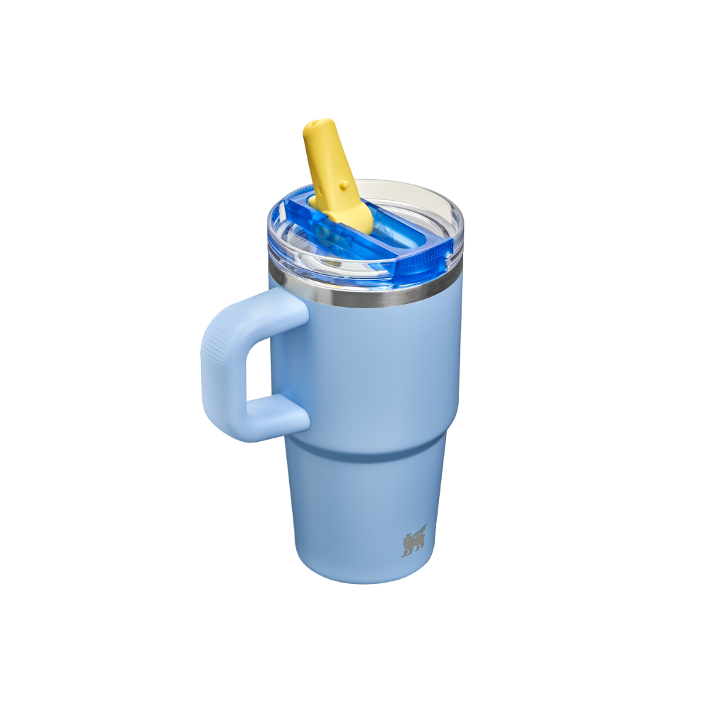 STANLEY 防漏吸管隨手杯 0.59L / 艦隊藍