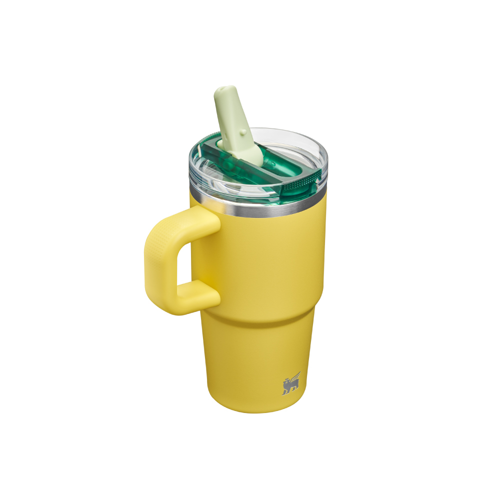 STANLEY 防漏吸管隨手杯 0.59L / 極速黃