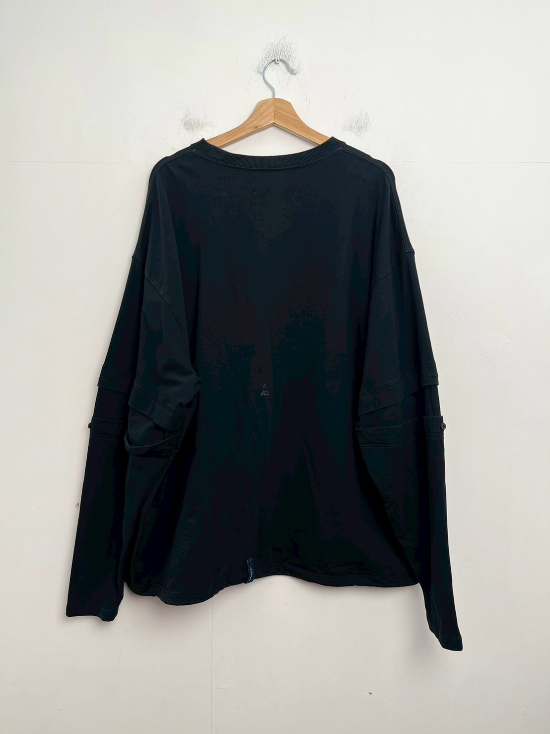 MELSIGN Stitching Detail L/S tee SIZE XL