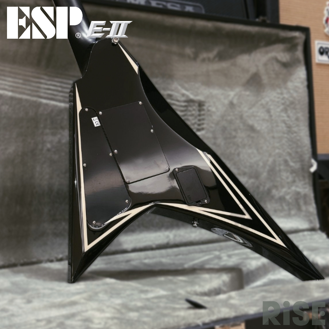 ESP E-II SV BLK 大搖座 主動式 雙雙 電吉他
