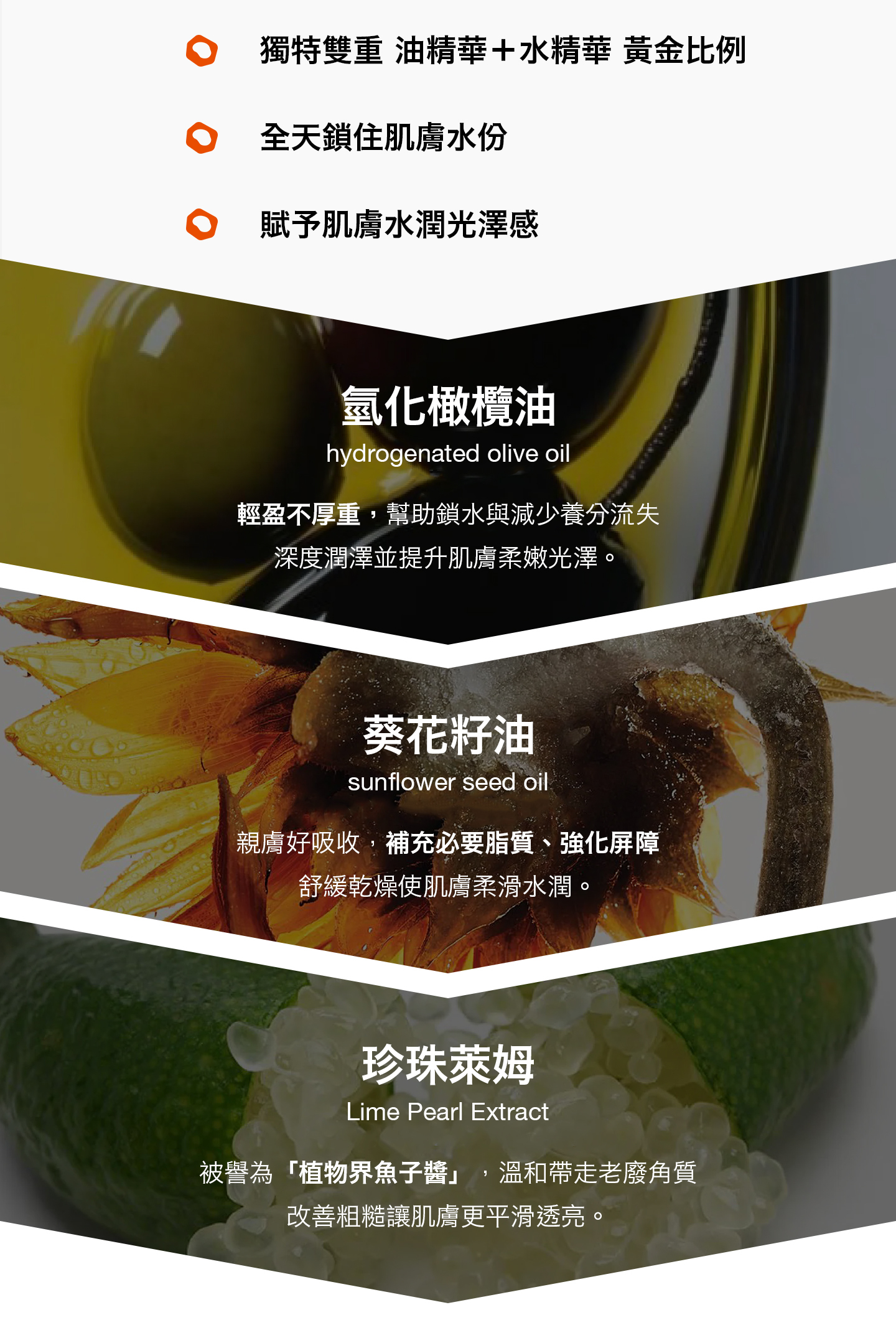 nomel 煥光經典雙重煥顏油成分與功效解析，鎖水煥亮植萃油脂配方