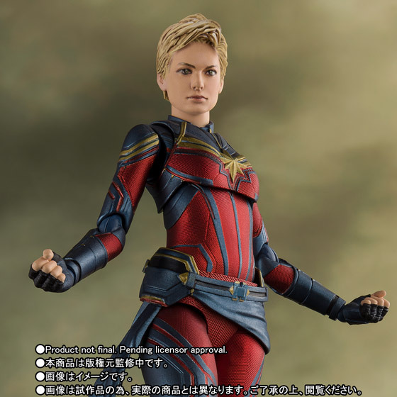 萬代 SHF 驚奇隊長 《復仇者聯盟4：終局之戰》 復仇者聯盟 可動完成品
