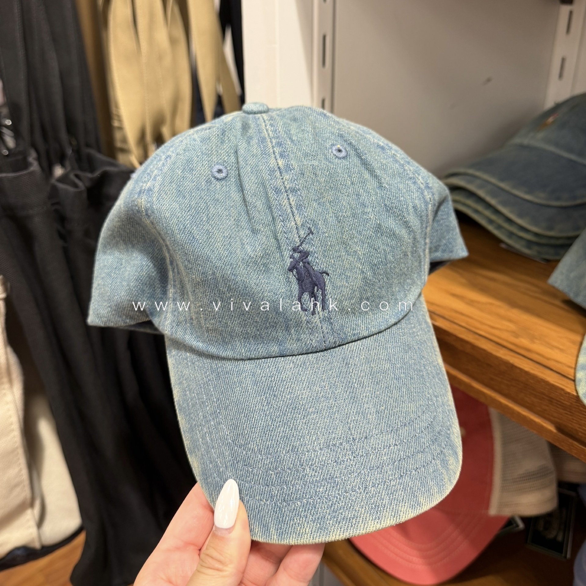 Polo Ralph Lauren - 小馬 Logo 牛仔 Cap帽