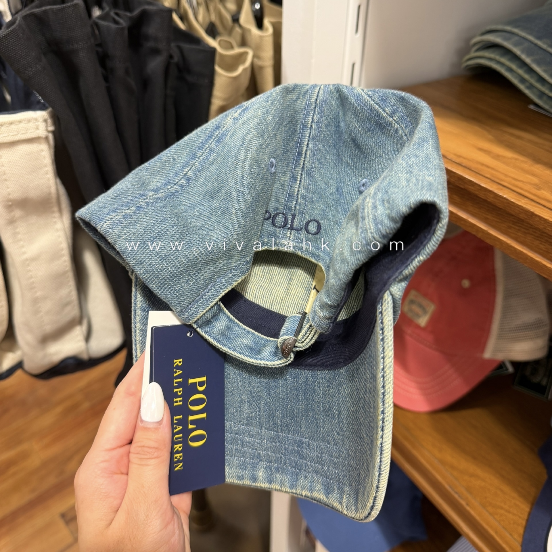 Polo Ralph Lauren - 小馬 Logo 牛仔 Cap帽
