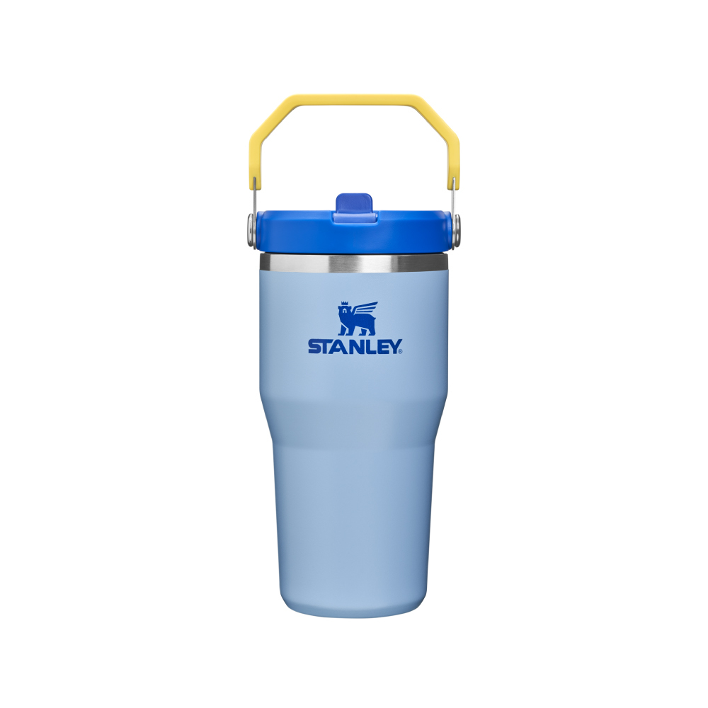 STANLEY 經典系列 IceFlow 手提吸管杯2.0 0.59L / 艦隊藍