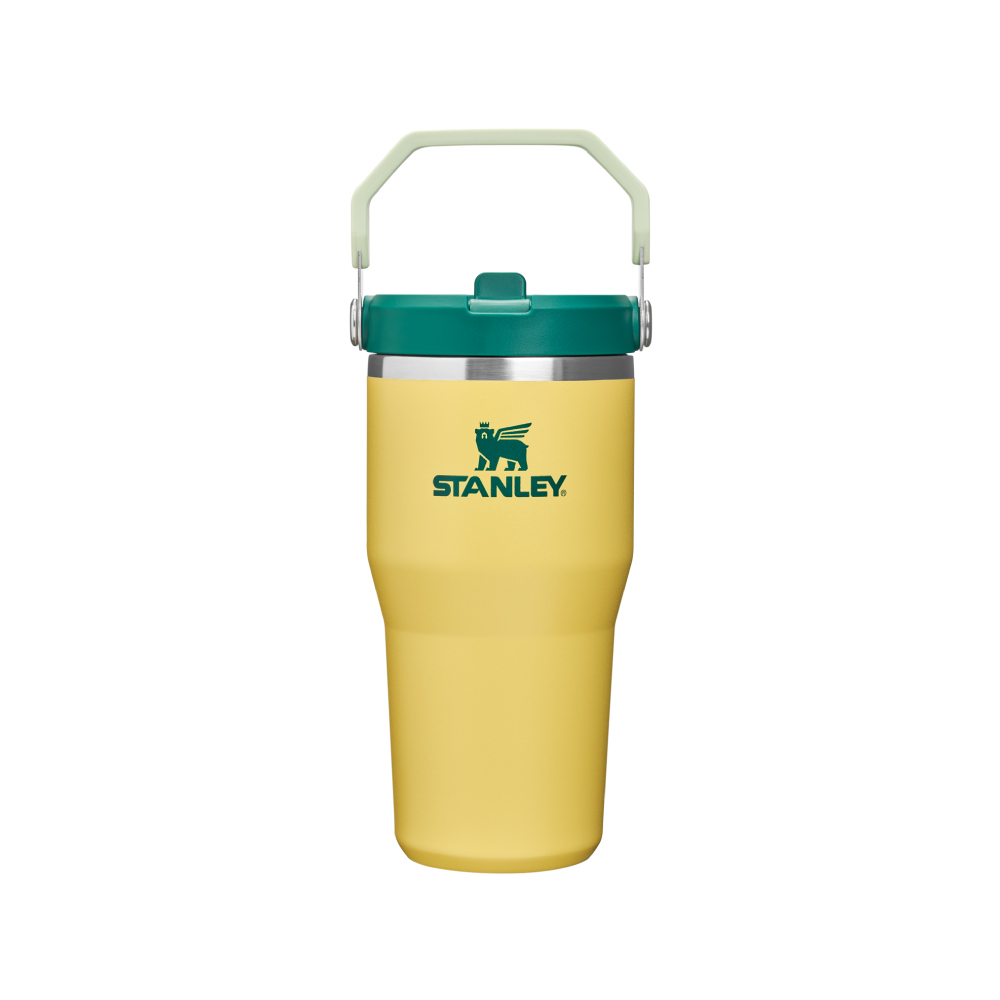 STANLEY 經典系列 IceFlow 手提吸管杯2.0 0.59L / 極速黃