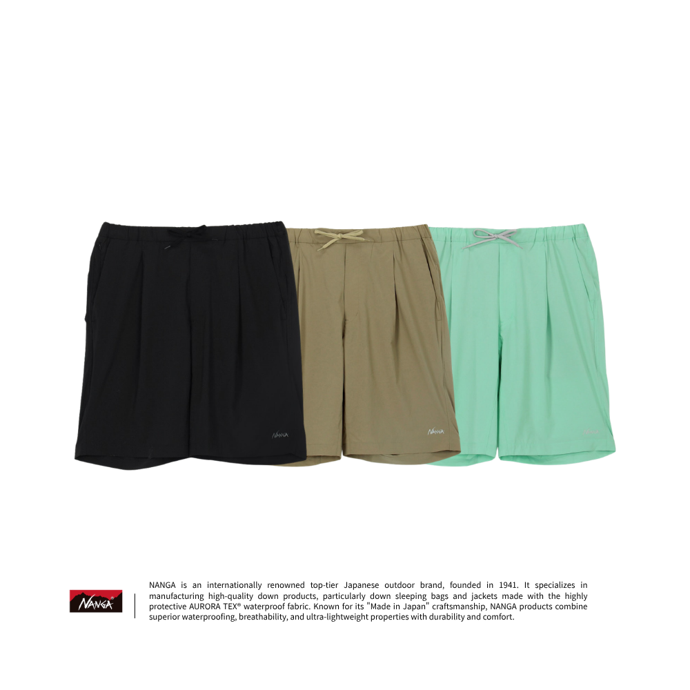 "代購" NANGA 別注款 PLC EXCURSION SHORTS 可收納 口袋短褲