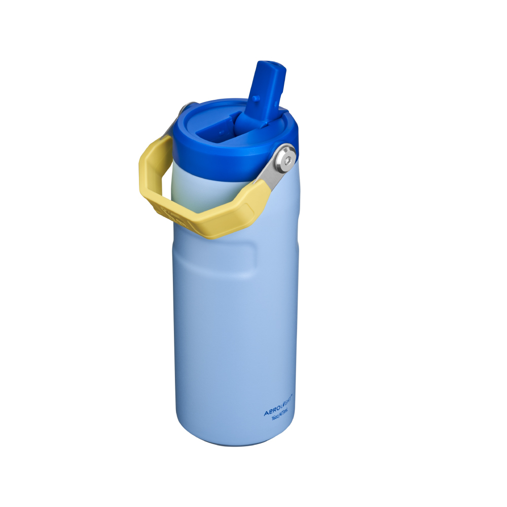 STANLEY 輕重力系列 IceFlow Aerolight 摺疊吸管杯 0.47L / 艦隊藍