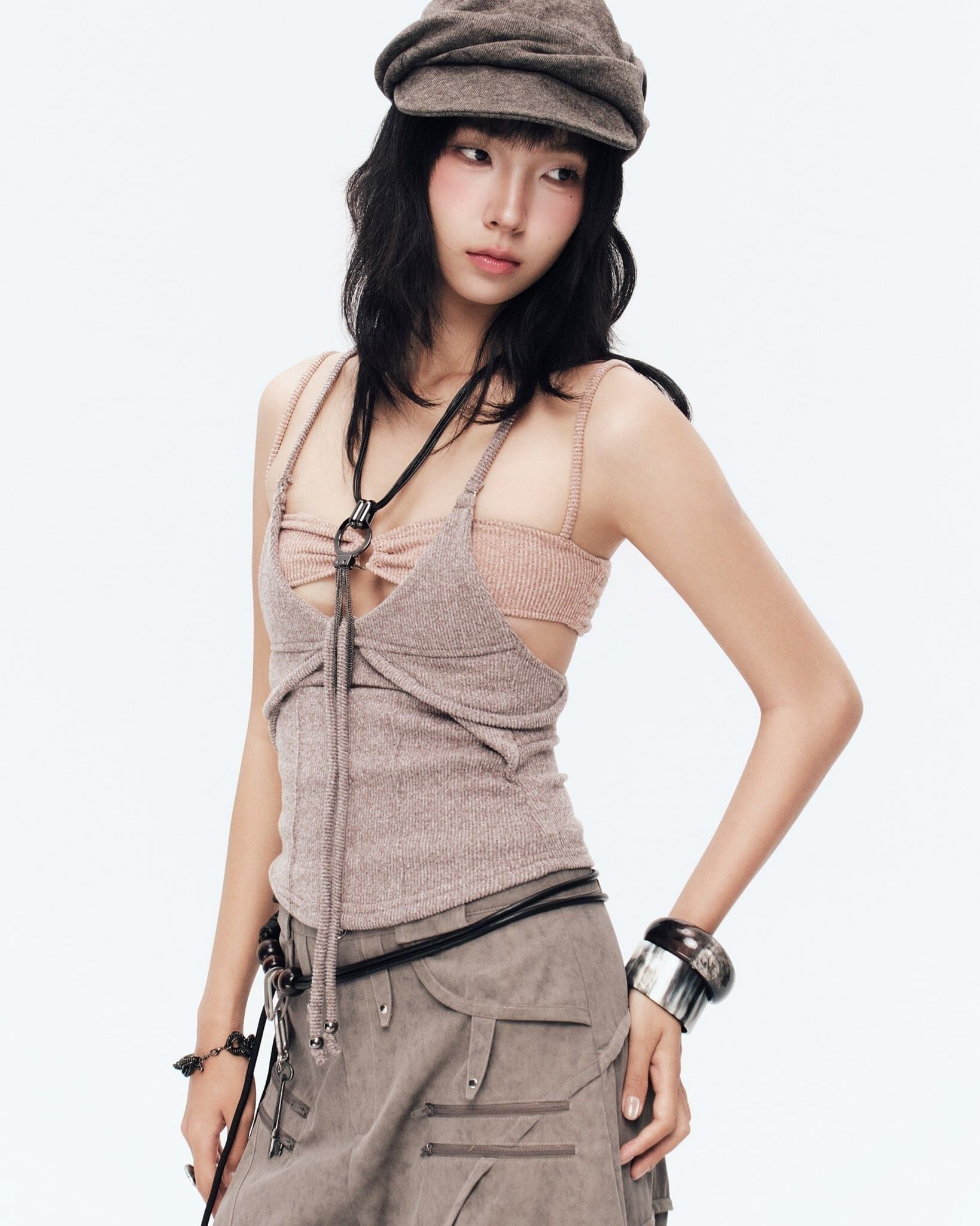 BUNNYHILL BERNIE TOP  兩件式細肩帶背心