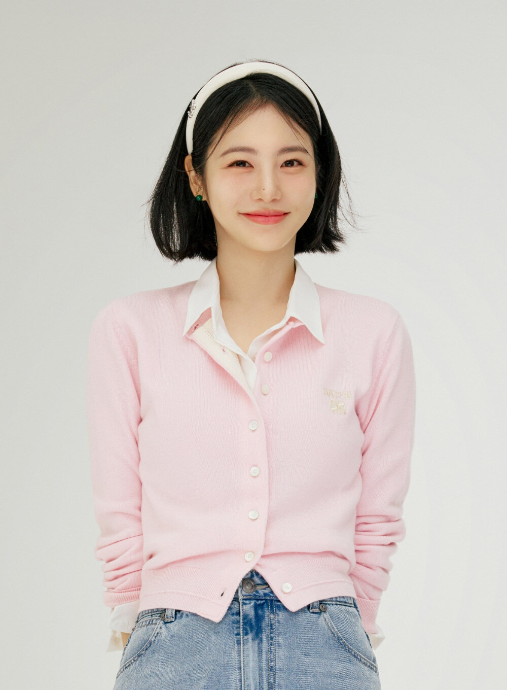 【直播】SATUR LX060447 女裝圓領針織外套(SA261WKC06)