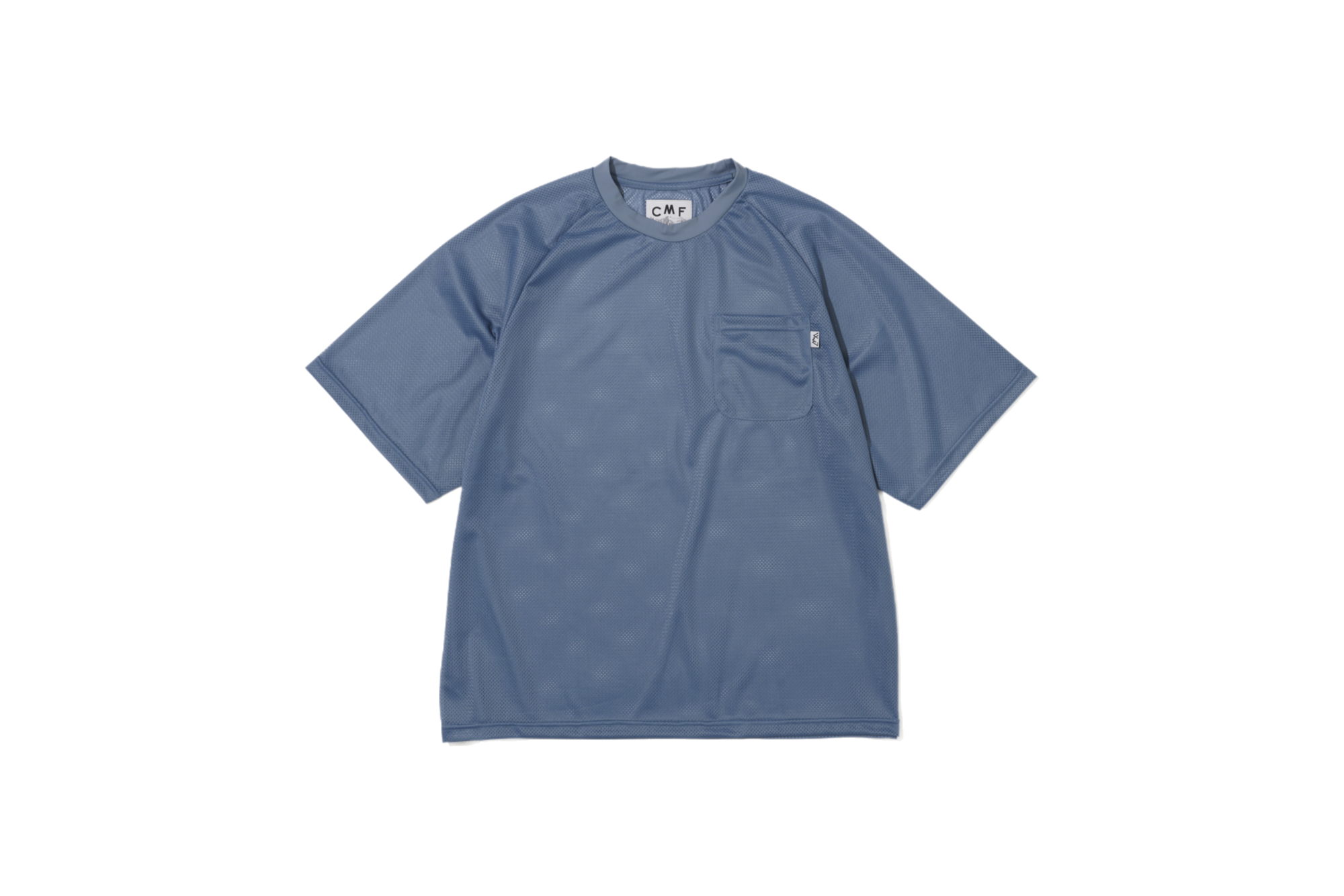 CMF OUTDOOR GARMENT QUICK DRY MESH PK TEE S/S CMF2601-C21 BLUE
