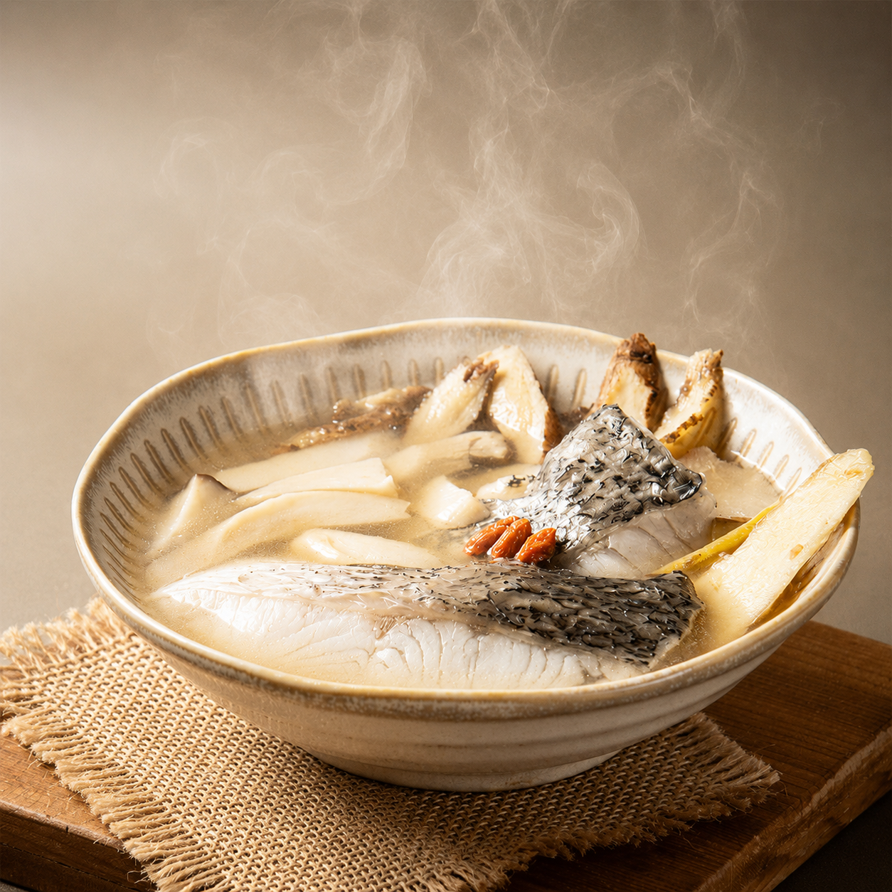 【食下有約】麻油鱸魚湯(個人碗) 360g