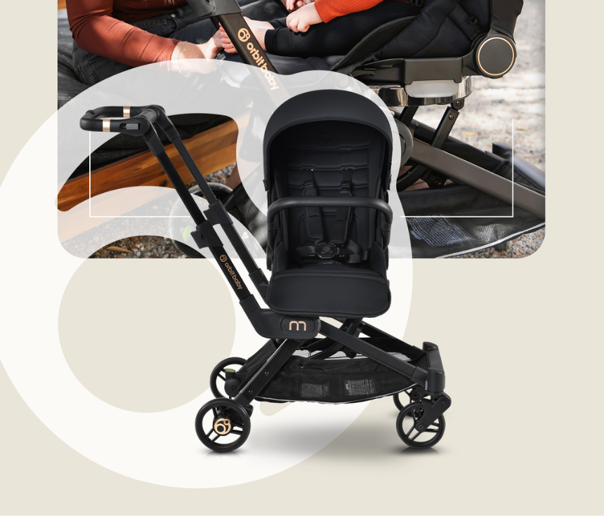 Orbit Baby M 便攜式折疊360旋轉嬰兒手推車