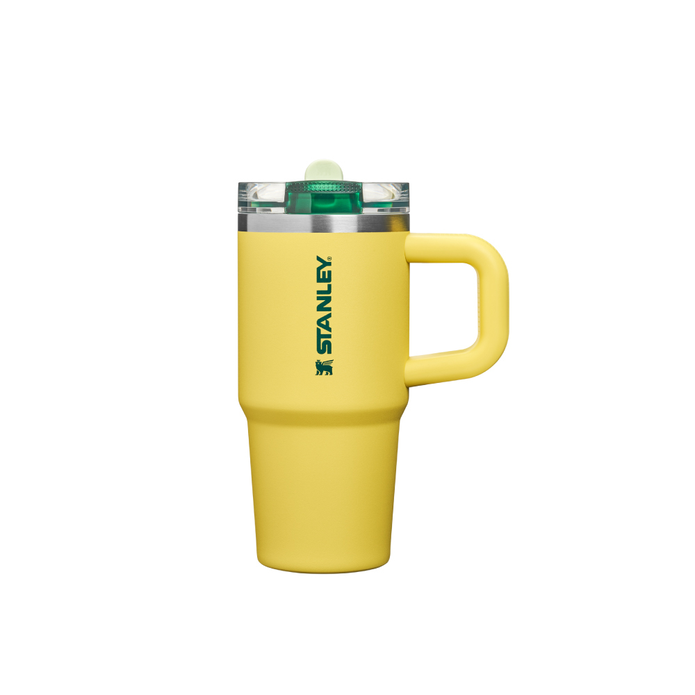 STANLEY 防漏吸管隨手杯 0.41L / 極速黃