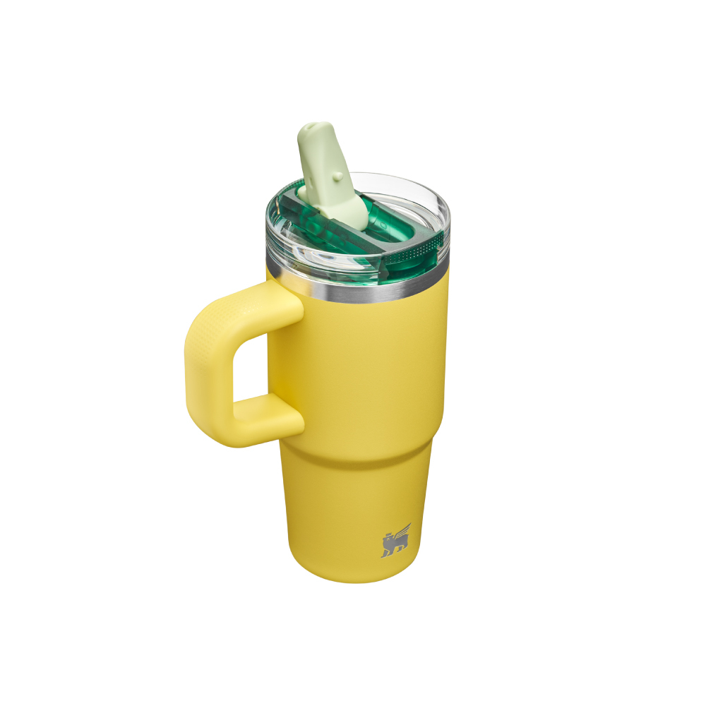 STANLEY 防漏吸管隨手杯 0.41L / 極速黃