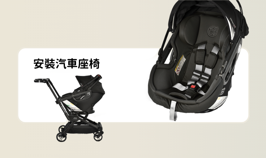 Orbit Baby M 便攜式折疊360旋轉嬰兒手推車