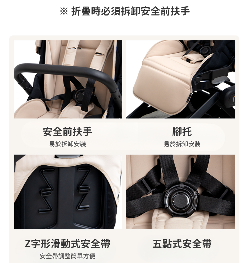 Orbit Baby M 便攜式折疊360旋轉嬰兒手推車