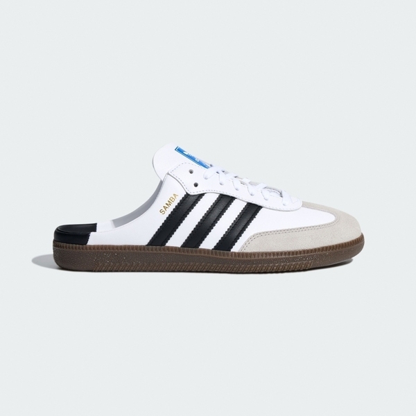 Adidas 愛迪達 Samba OG Mule W LB3814 男女 休閒鞋 穆勒鞋 滑板 德訓鞋 復古 白 黑