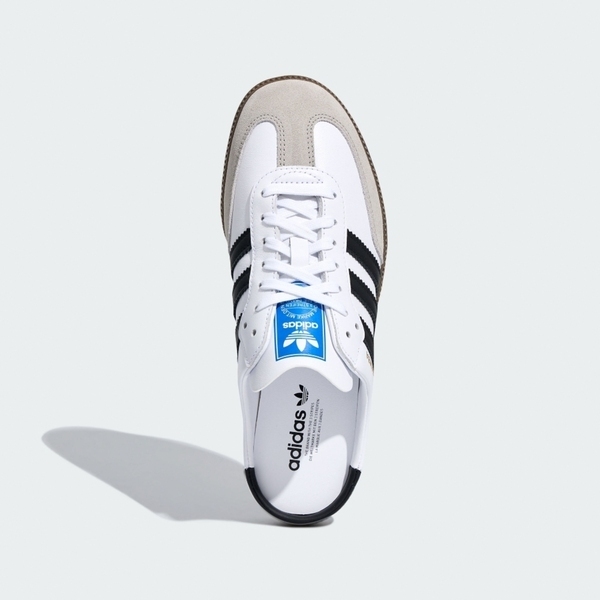 Adidas 愛迪達 Samba OG Mule W LB3814 男女 休閒鞋 穆勒鞋 滑板 德訓鞋 復古 白 黑