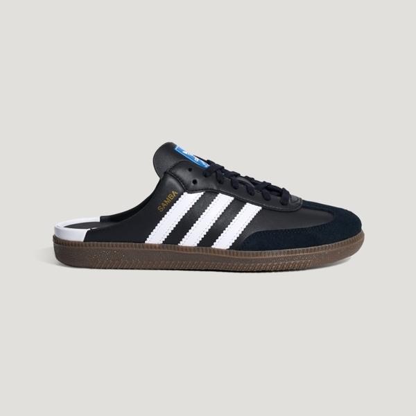 Adidas 愛迪達 Samba OG Mule W LB3815 男女 休閒鞋 穆勒鞋 滑板 德訓鞋 復古 黑 白