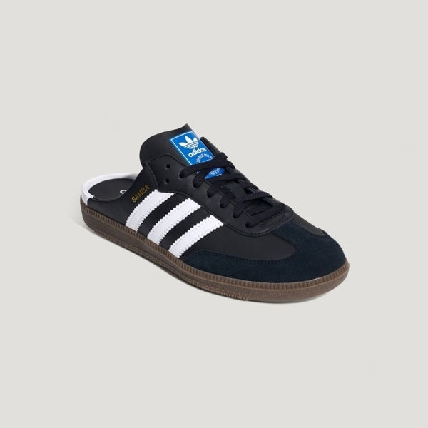 Adidas 愛迪達 Samba OG Mule W LB3815 男女 休閒鞋 穆勒鞋 滑板 德訓鞋 復古 黑 白