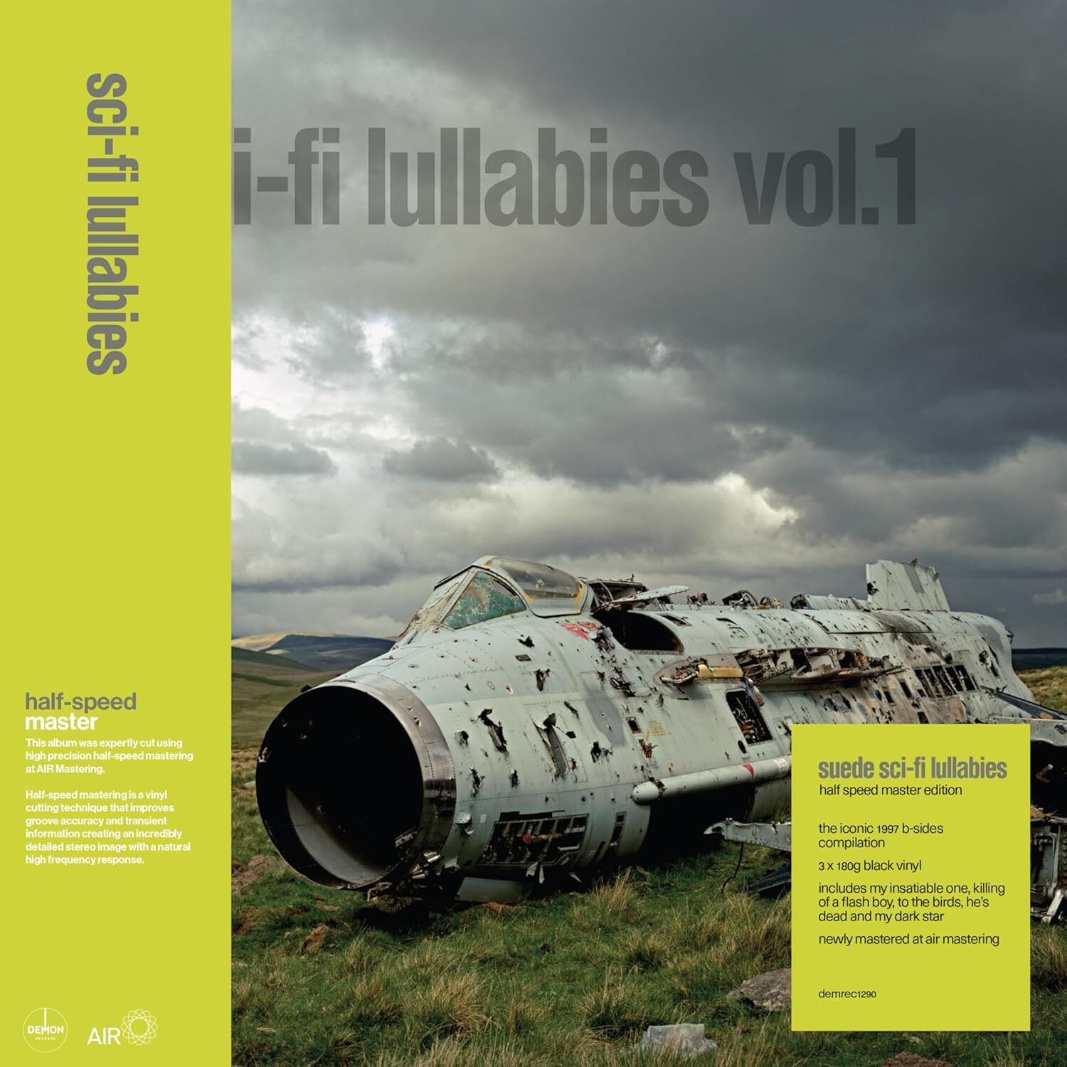 Suede《Sci Fi Lullabies  (half speed remastered)》（180g 3LP）