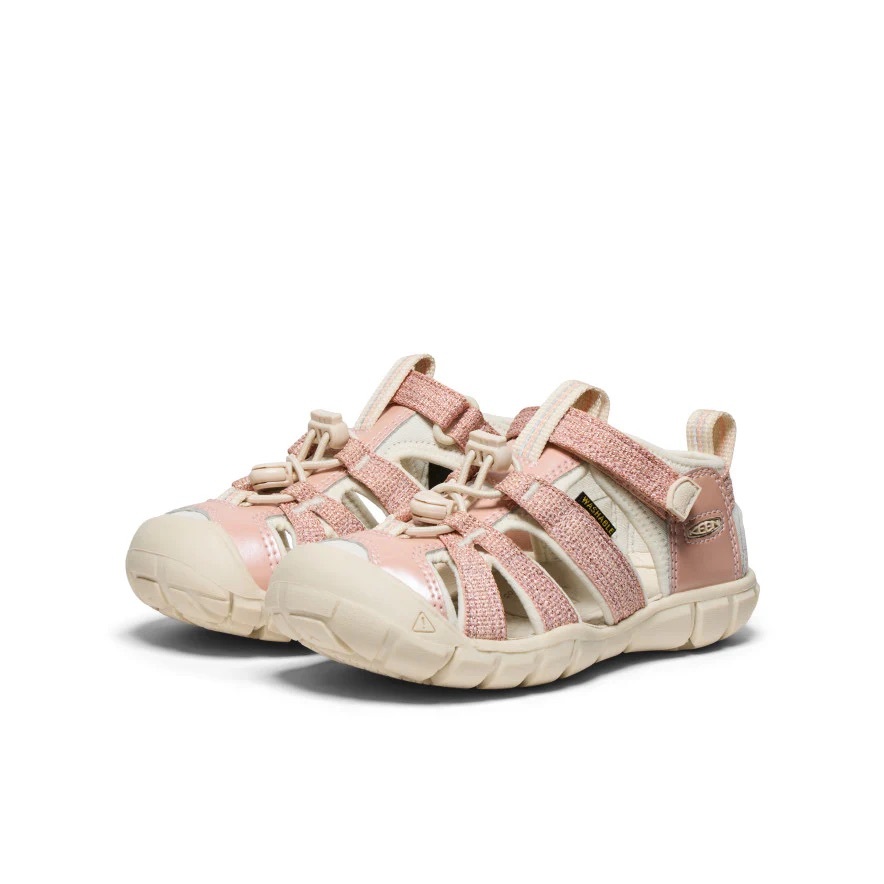 KEEN Seacamp II CNX 日本新款 玫瑰金 粉金 涼鞋 小童 中童 童鞋 1030803