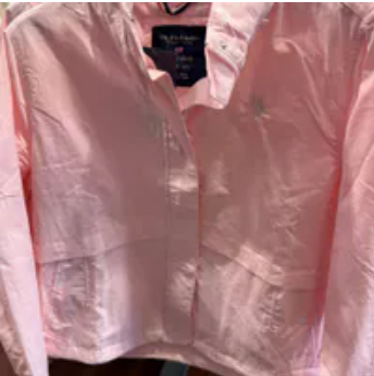 [S] POLO ASSN FRESH PINK JACKET, 7046C-FHPK (SZZ1166)
