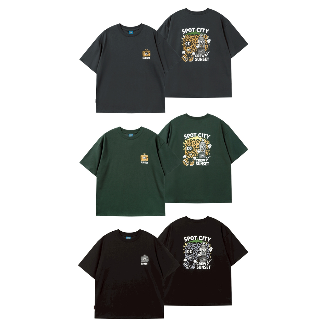 【官網限定】豹紋街頭涼感短T SB6001